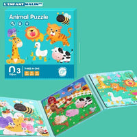 Children's puzzle - BookyPuzz+™ magnetic game